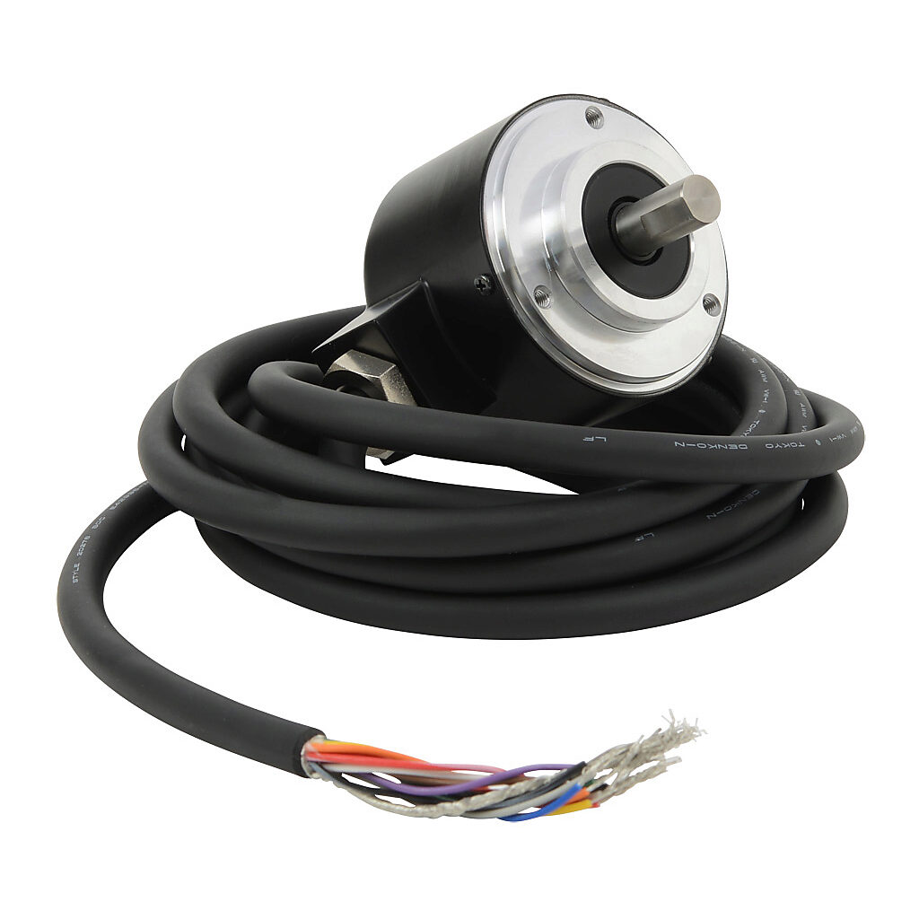 Single-turn Absolute (Gray Code) Rotary Encoder: 256 ppr (PN# TRD