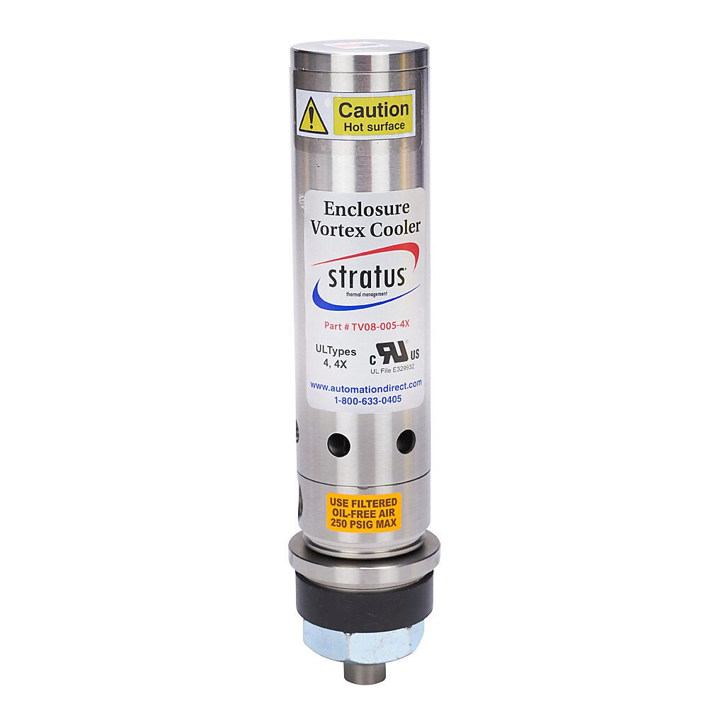 Vortex Cooler: 500 BTUH (147W), for NEMA 4, NEMA 4X and NEMA 12
