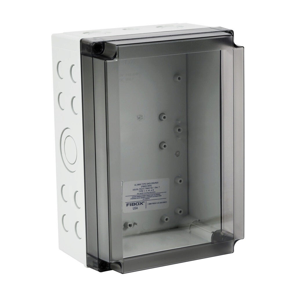 Enclosure: 255 x 180 x 125mm, polycarbonate (PN# ULPCM200125XT
