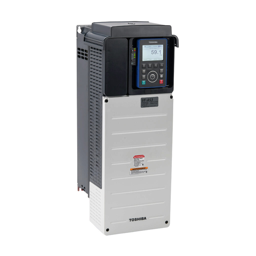 Toshiba AC High-performance Drive: 460 VAC, 15hp with 3-phase