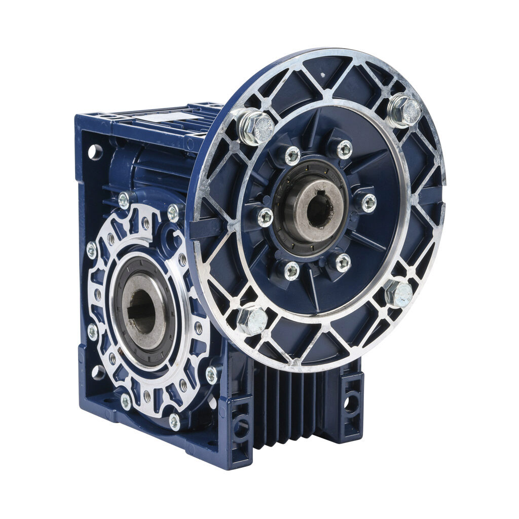 Worm Gearbox: general purpose, 80:1 ratio (PN# WGA-75M-080-80B5