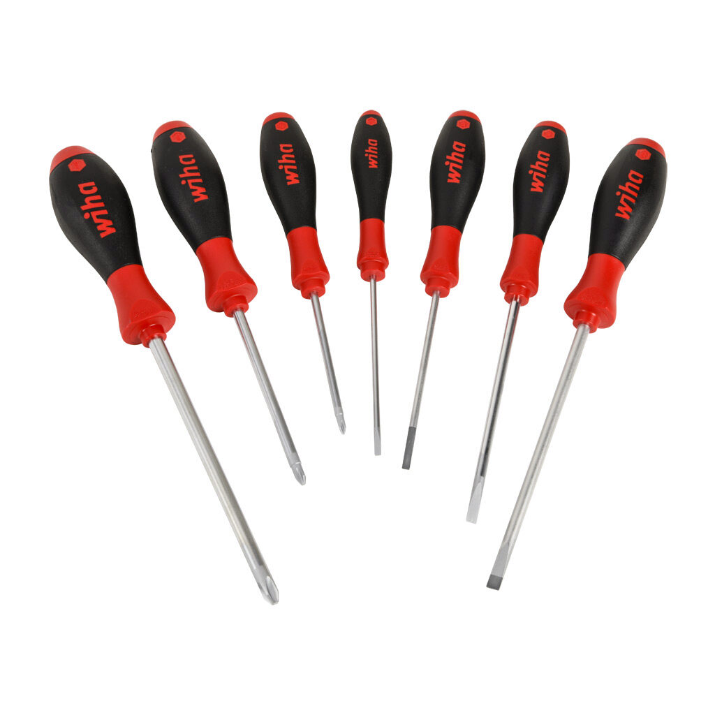 Wiha Screwdriver Set: 7 pieces (PN# WT30278) | AutomationDirect