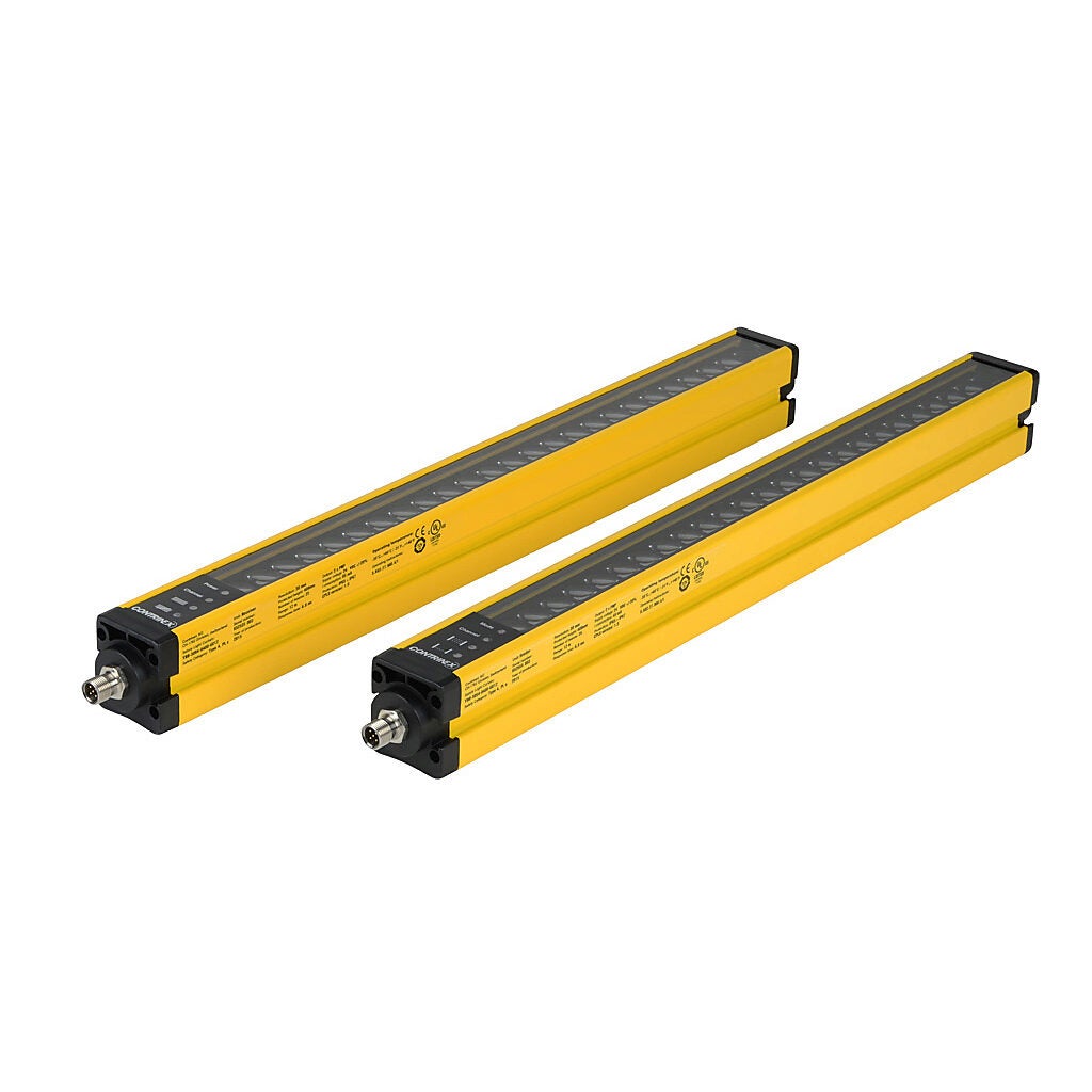 Safety Light Curtain: sender/receiver pair, 30mm resolution (PN