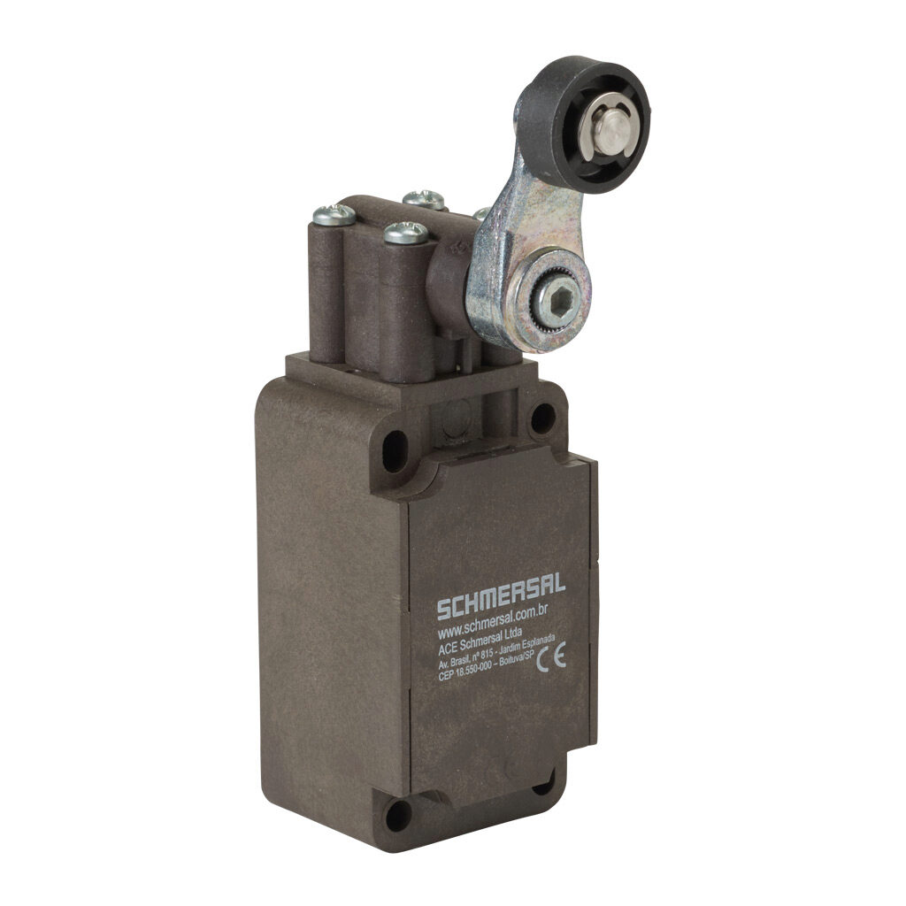 ぴ Limit Switch: side rotary lever with plastic roller (PN# Z4VH-336