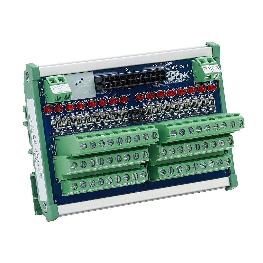 ZIPLink Sensor Input Module: 16-pt (PN# ZL-LTB16-24-1