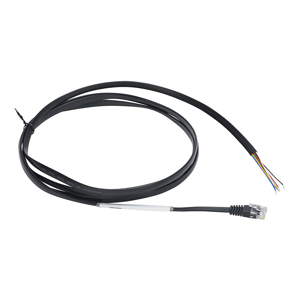 Cable: 6.5ft/2m cable length (PN# ZL-RJ12-CBL-2P) | AutomationDirect