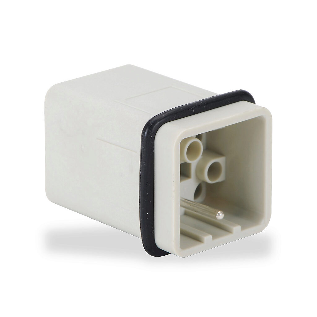 Male Insert: 12-pole, 10 amp, for ZIPport multi-wire housings (PN