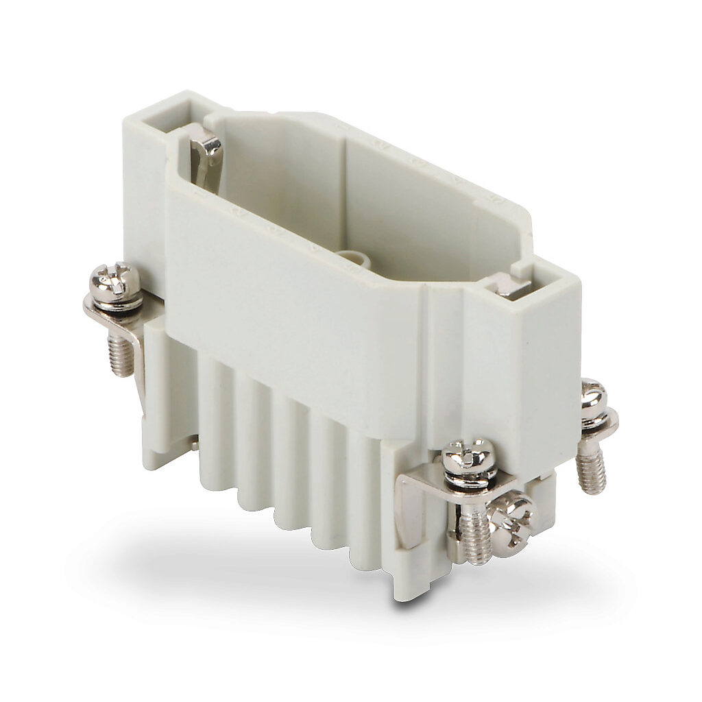 Male Insert: 15-pole, 10 amp, for ZIPport multi-wire housings (PN