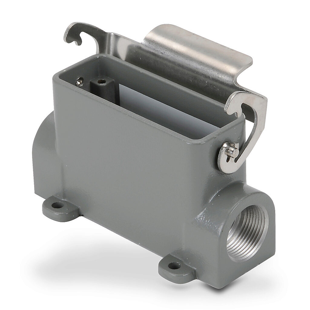 Housing: for ZIPport size 16A 2-peg connector housings (PN# ZP