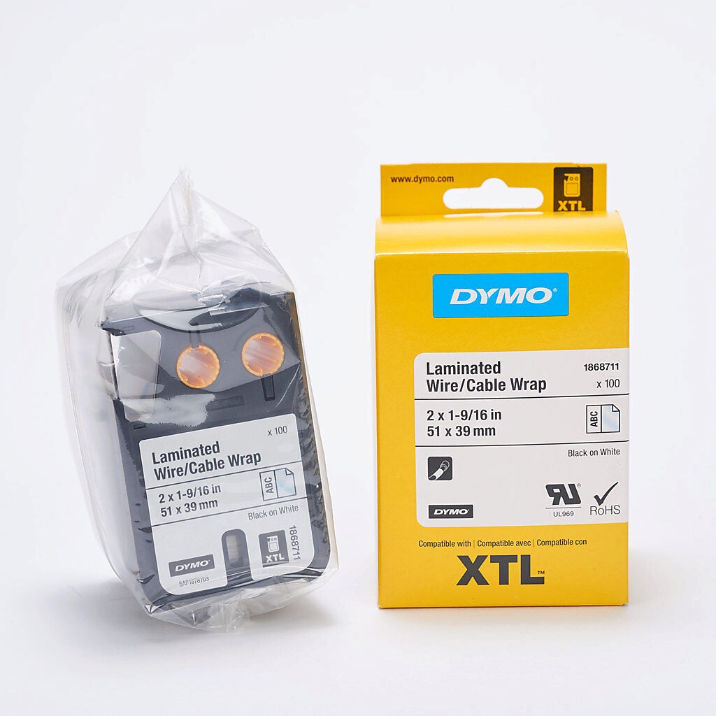 Automation Direct Label Dymo Pre-sized Label Cartridge: for XTL 500 series label maker (PN ...
