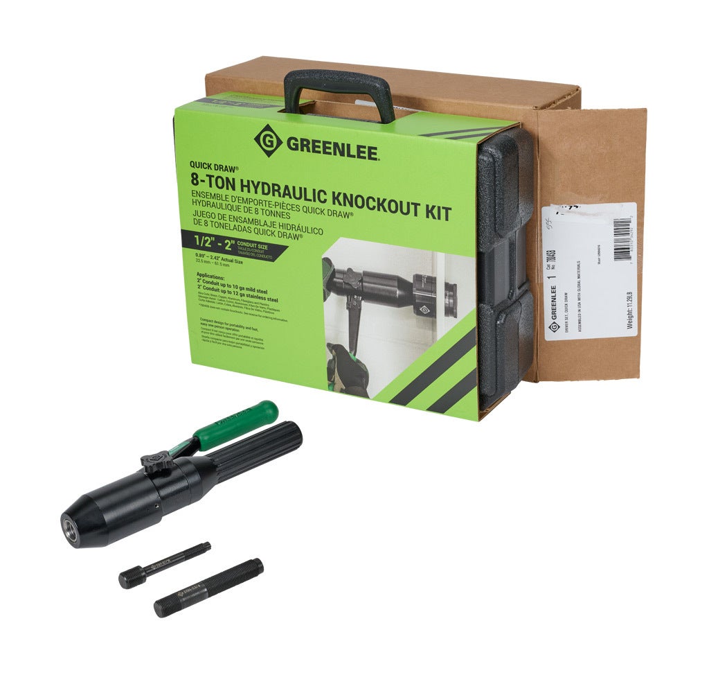 Manual Hydraulic Driver: 4in (PN# 7804SB) | AutomationDirect