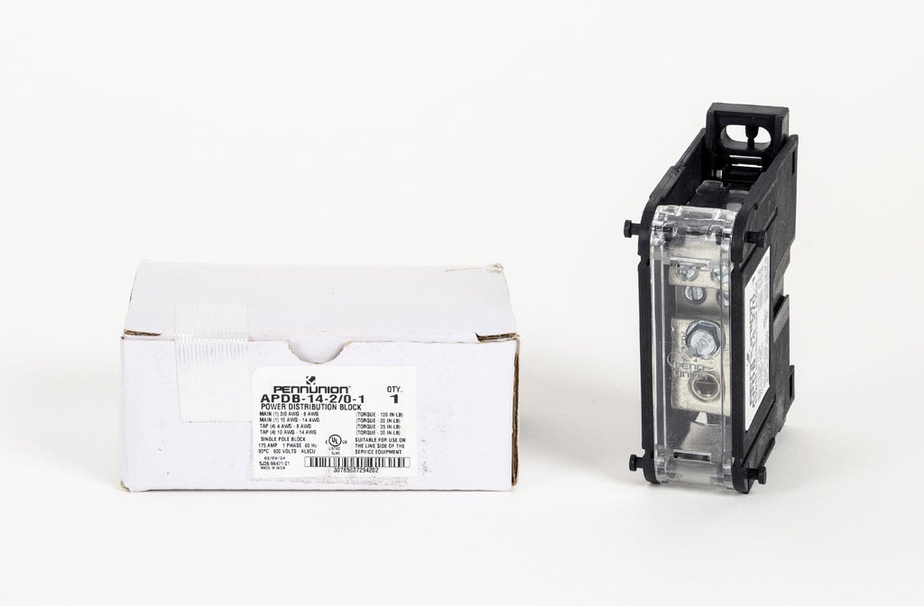 Power Distribution Block: open, 175A, 1-pole, UL 1953 listed (PN# APDB ...