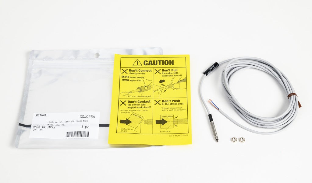 Precision Touch Limit Switch: 5mm diameter, 2mm plunger (PN