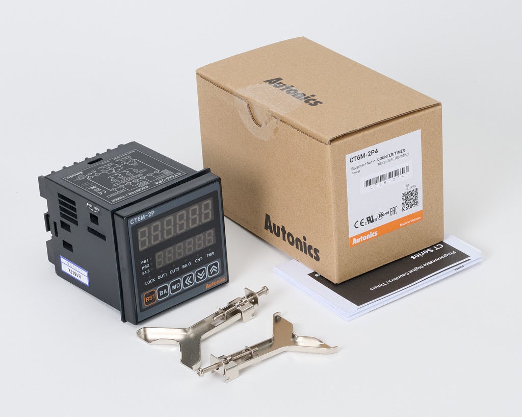 Autonics Multi-function Digital Counter/timer: 100-240 VAC operating ...