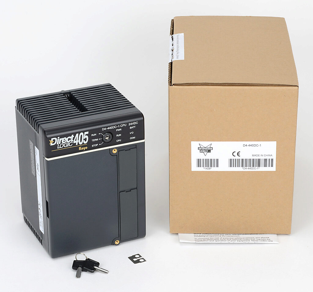 DL405 CPU: serial ports, (programmable logic controller) (PN# D4