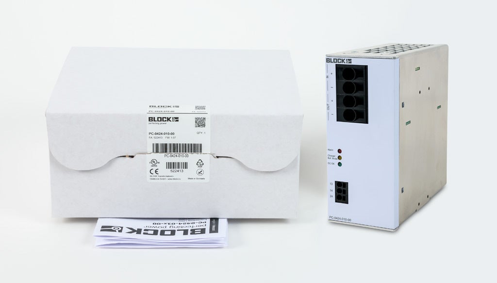 Buffer Module Inductrial Control BLOCK Buffer Control Module: 24 VDC nominal input (PN# PC-0424-010-00 ...