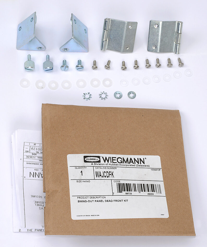 Wiegmann Swing Panel Mounting Kit: for Bxxxx, WAxxxxGIE, JICxxxx
