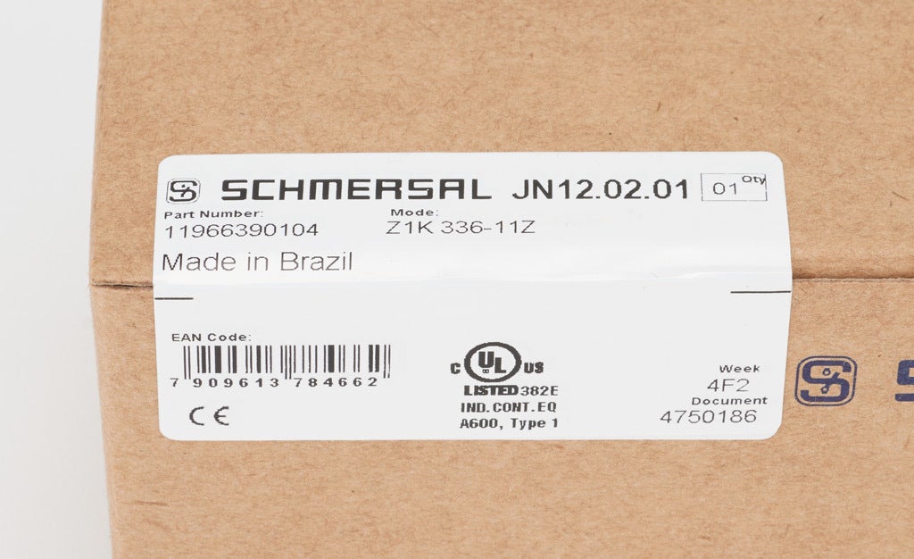 Limit Switch: one-way horizontal lever with plastic roller (PN