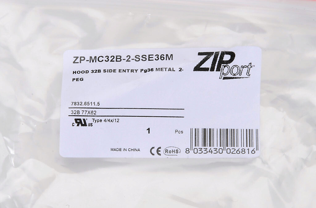 Housing: for ZIPport size 32B single lever connector housings (PN