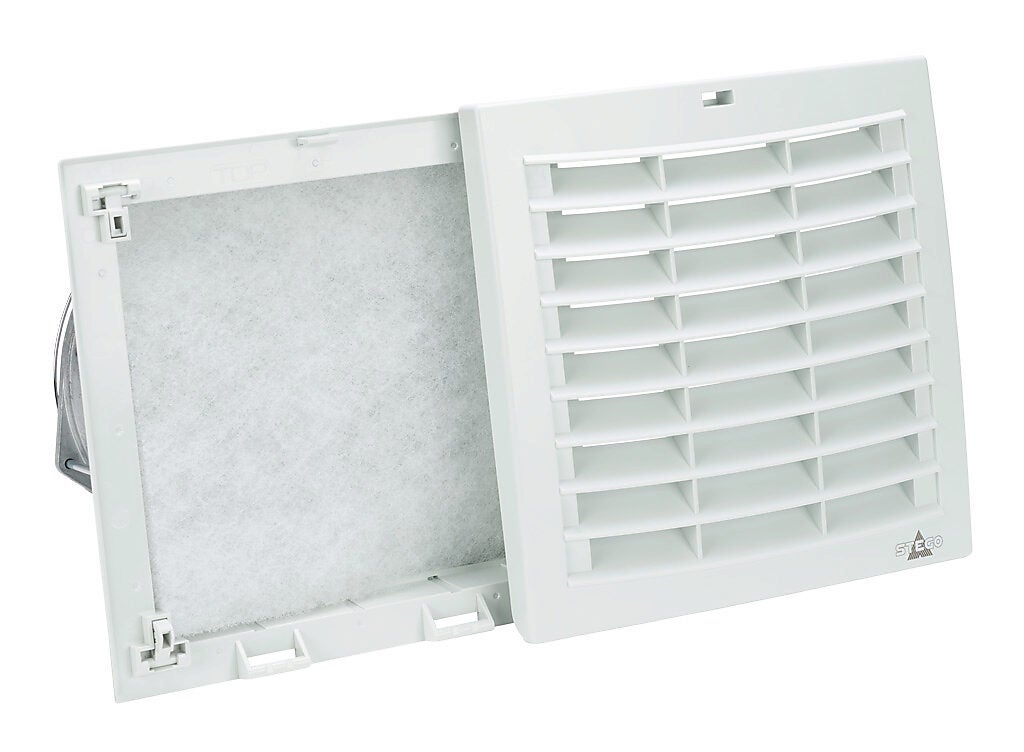 Enclosure Fan Assembly: intake, 100 CFM, 230 VAC operating voltage