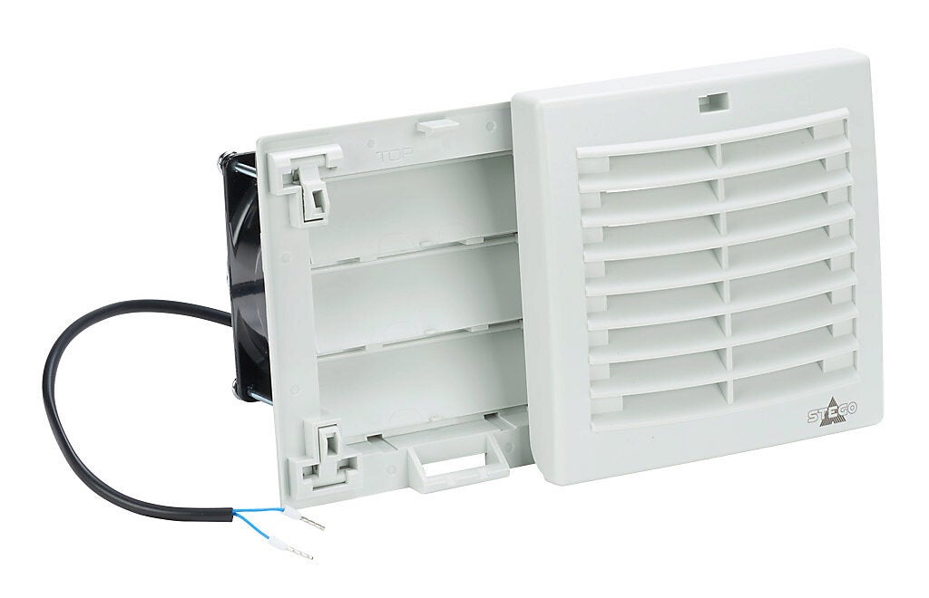 Enclosure Fan Assembly: exhaust, 19 CFM, 115 VAC operating voltage