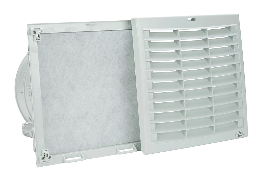 Enclosure Fan Assembly: exhaust, 177 CFM, 230 VAC operating
