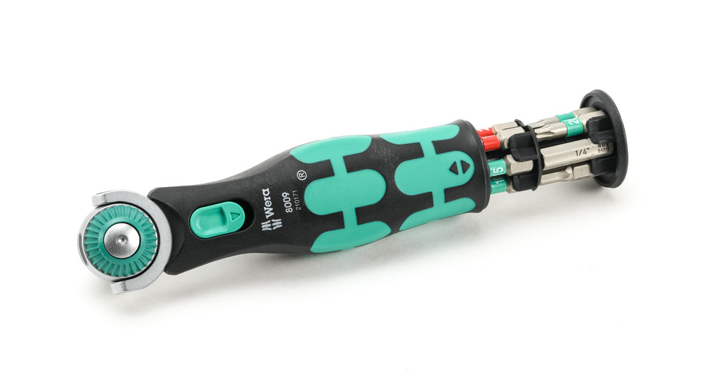 Wera Zyklop Pocket Ratchet Screwdriver and Socket Set: 18 pieces