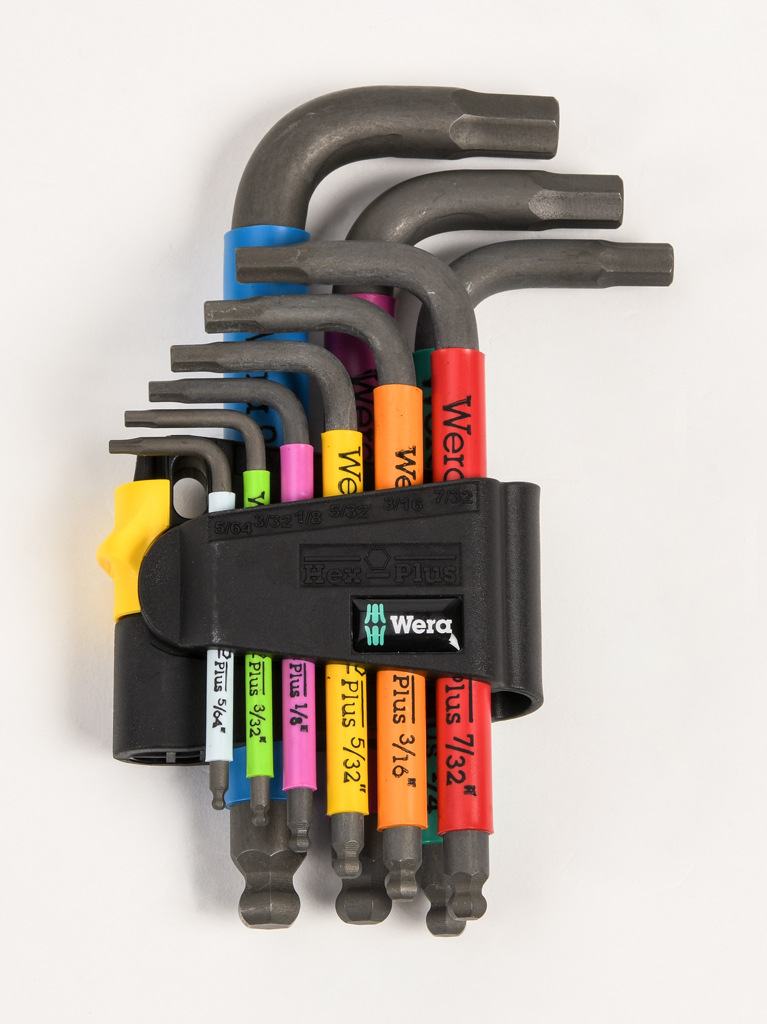 Wera Hex-Plus Hex Key Set: 9 pieces (PN# 05022641001
