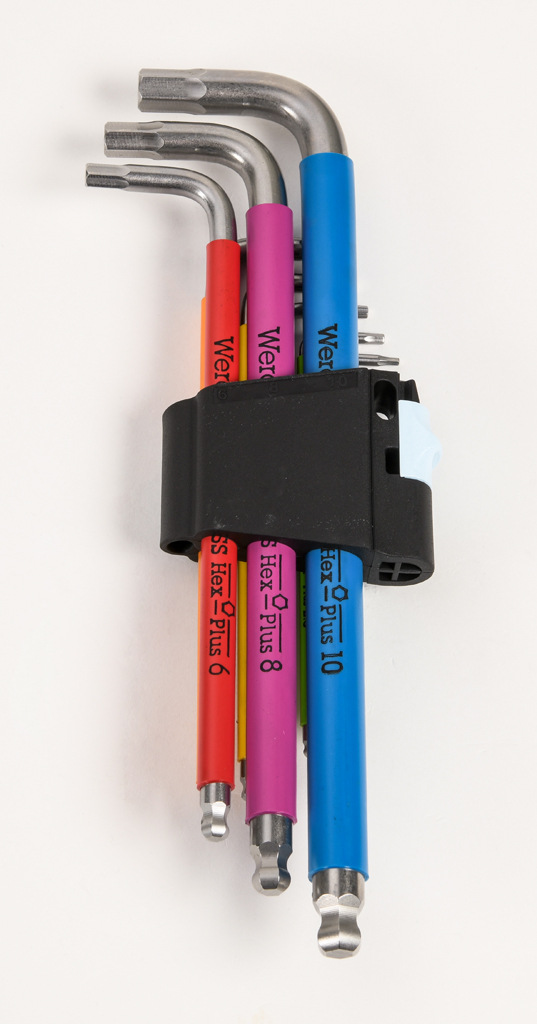 Wera Hex-Plus Hex Key Set: 9 pieces (PN# 05022669001