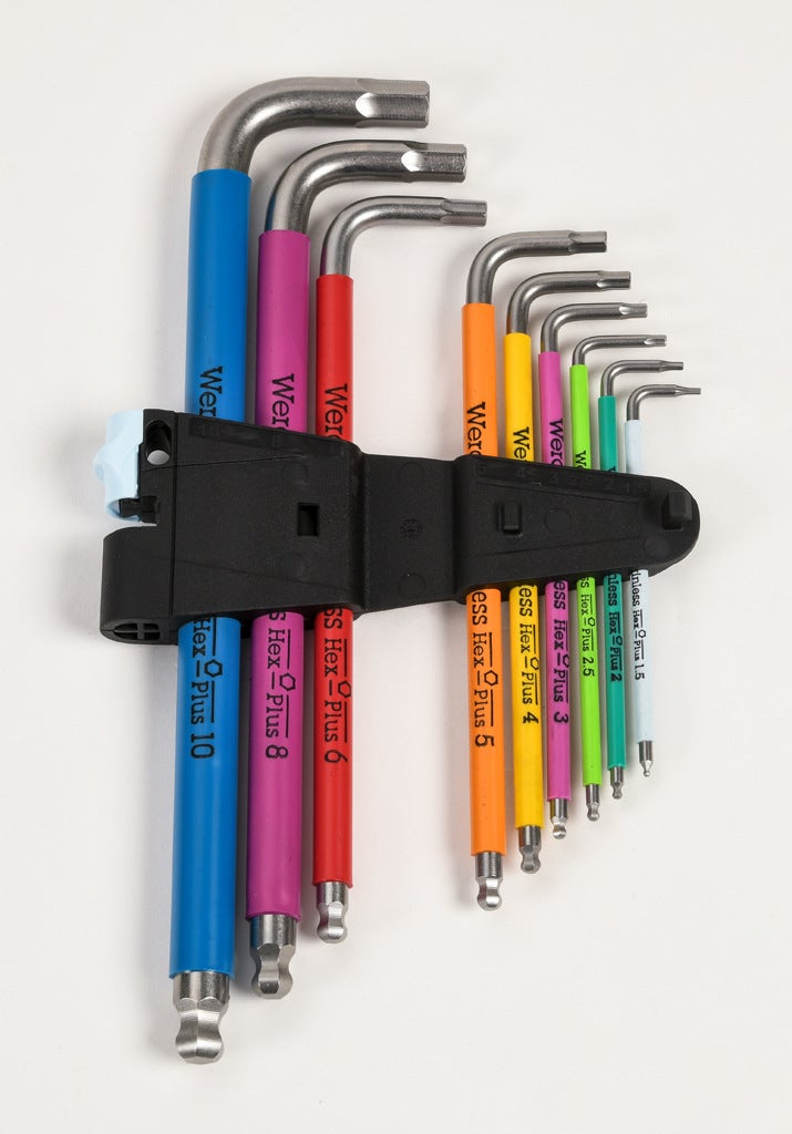 Wera Hex-Plus Hex Key Set: 9 pieces (PN# 05022669001