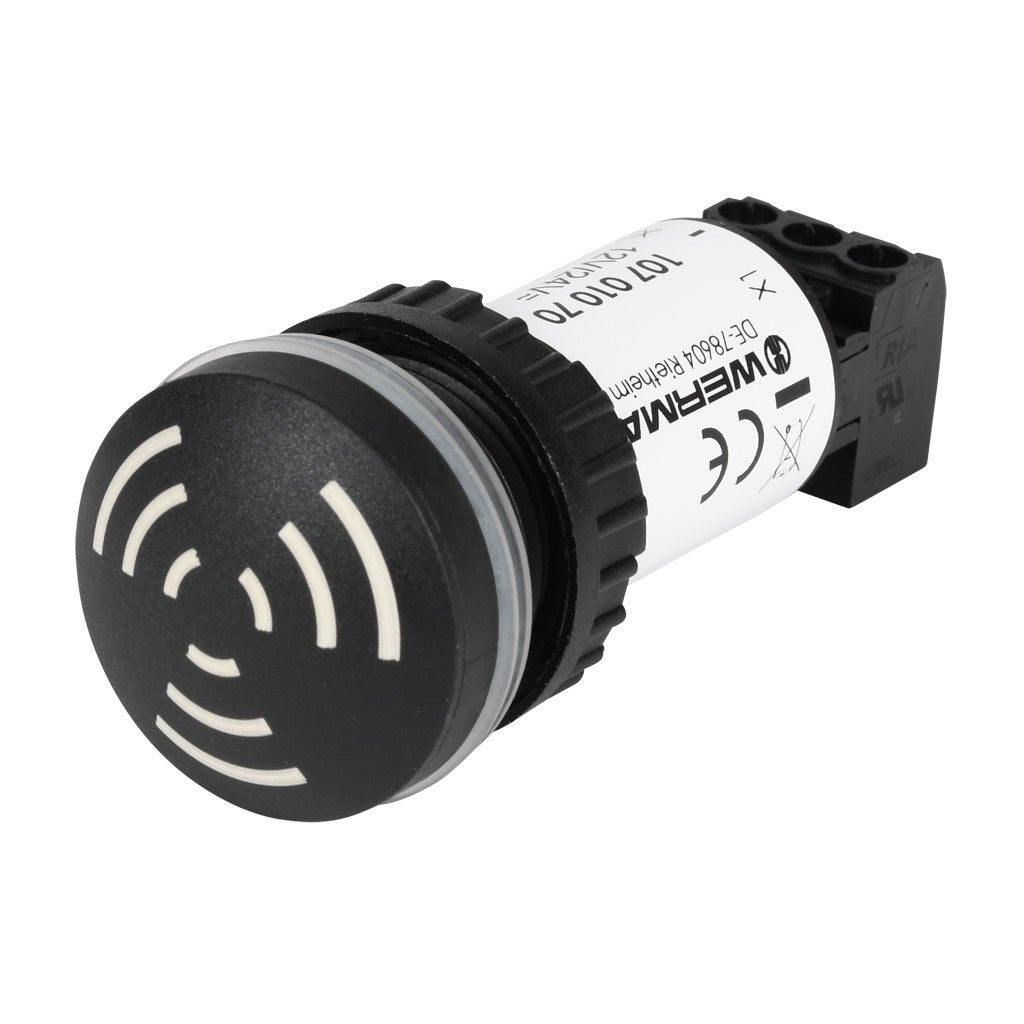 WERMA Alarm Buzzer: 80 dB at 10cm (PN# 10701070) | AutomationDirect