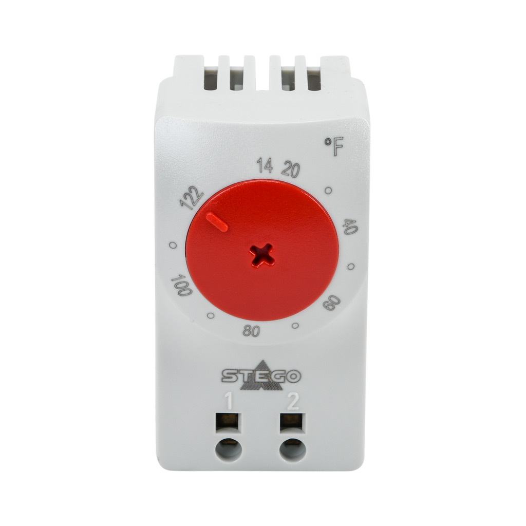 Adjustable Thermostat: for electrical enclosure climate control