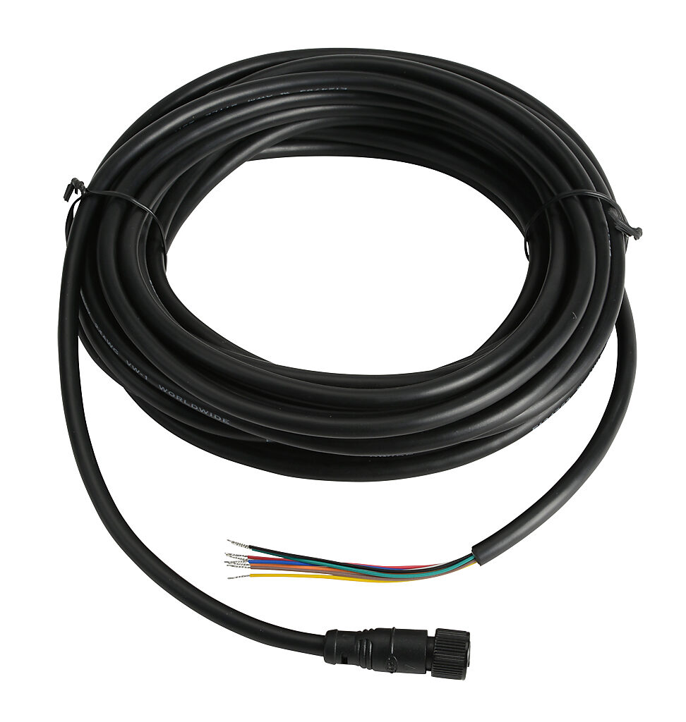 chapuri　0810 Connection Cable: 32.8ft/10m, 8-pin female axial M12 quick