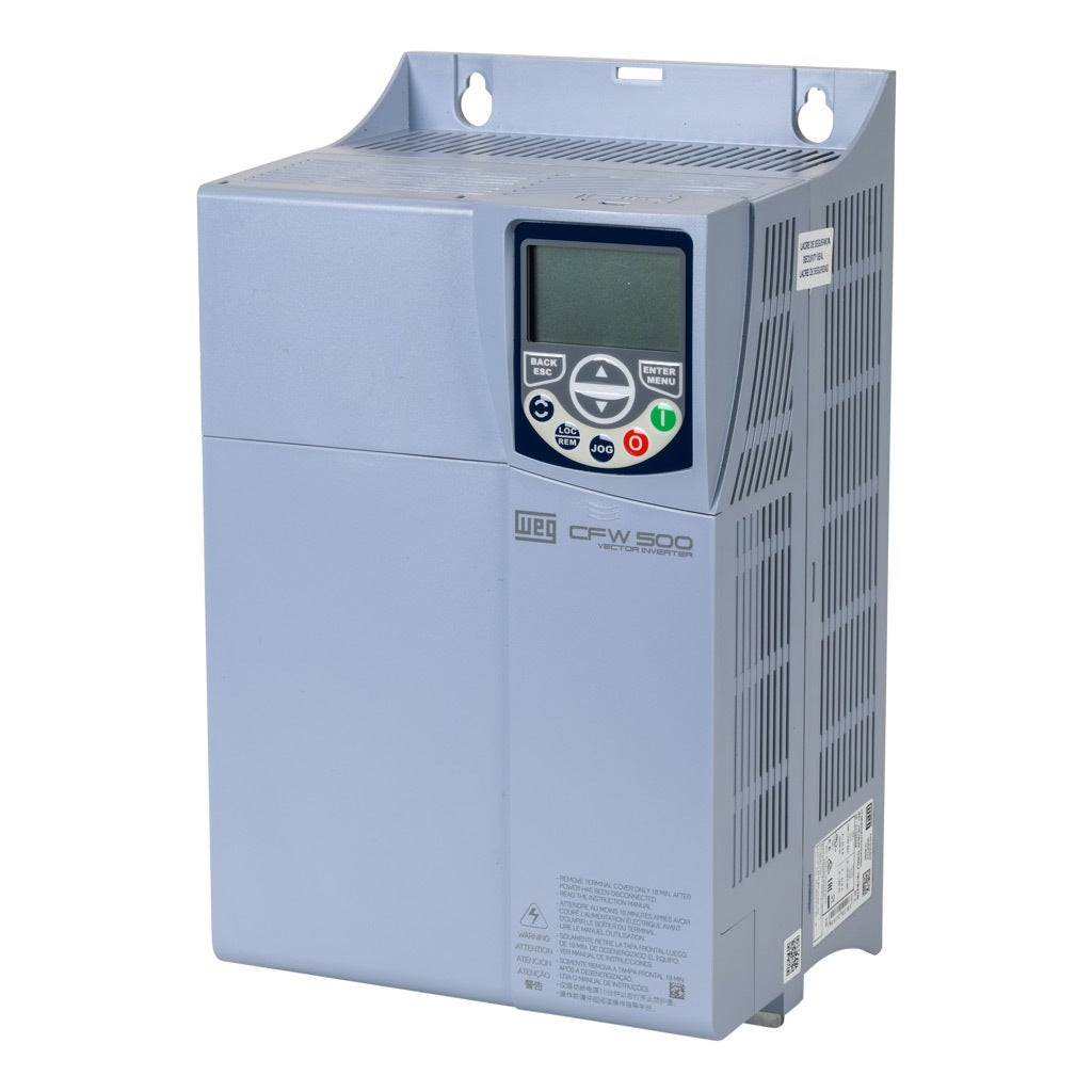 WEG Electric AC High-performance Drive: 230 VAC, 15hp with 3-phase