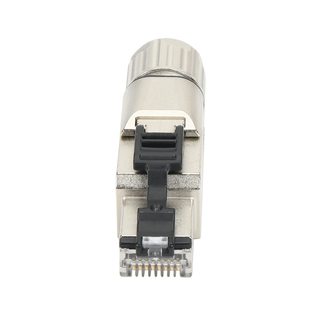 Connector: RJ45 male axial 8-wire/8-pin, 24-22 AWG (PN# 490175