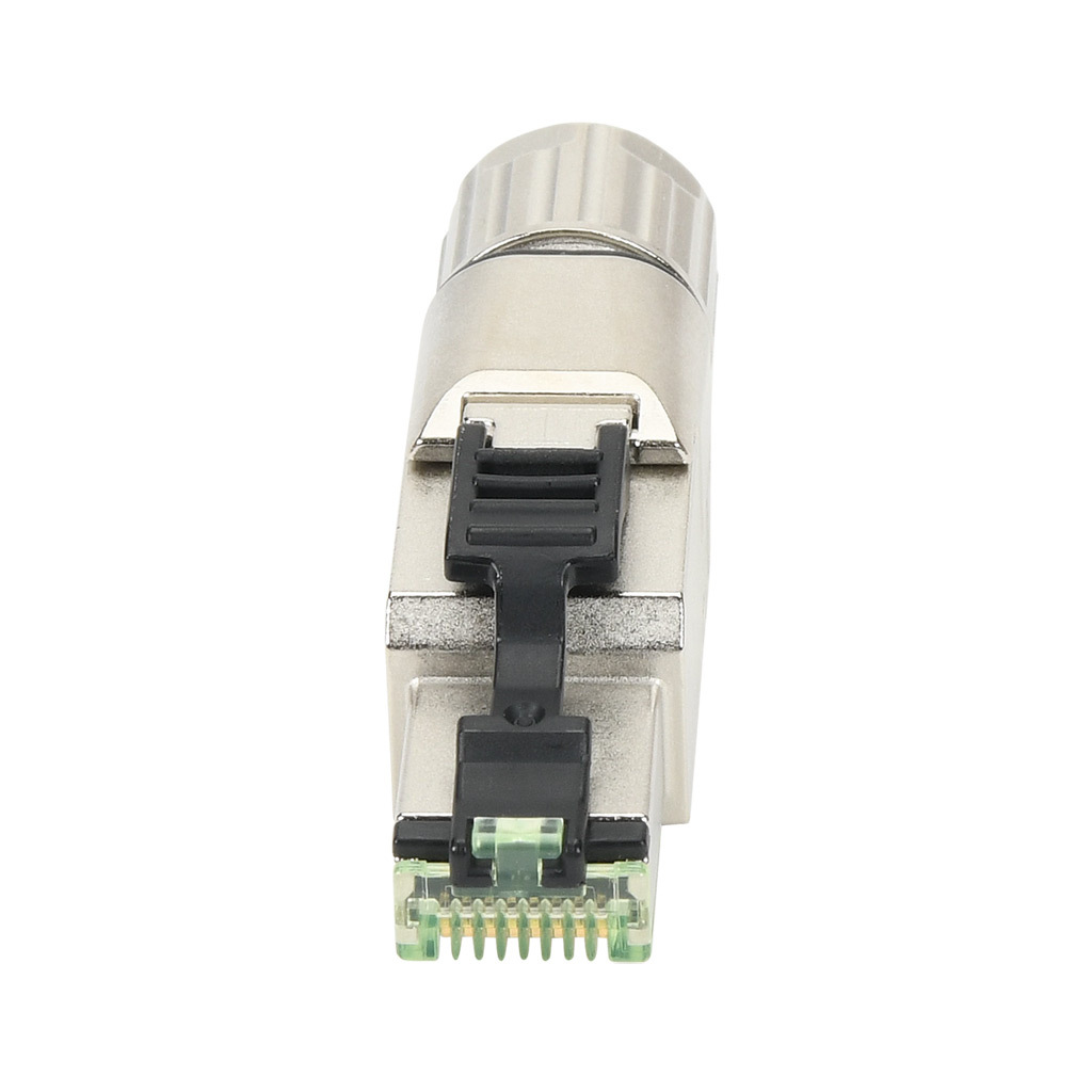 Connector: RJ45 male axial 8-wire/8-pin, 26-22 AWG (PN# 490176