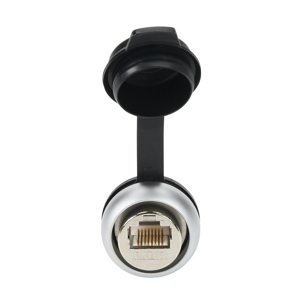Bulkhead Connector: RJ45 female 8-wire/8-pin to RJ45 female 8-wire