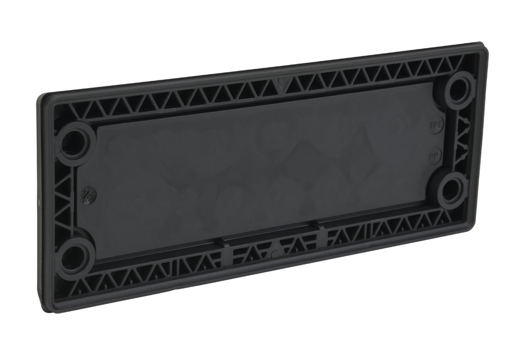 Cable Entry System Frame: black, (2) 3-6mm, (4) 5-9mm, (3) 7.5
