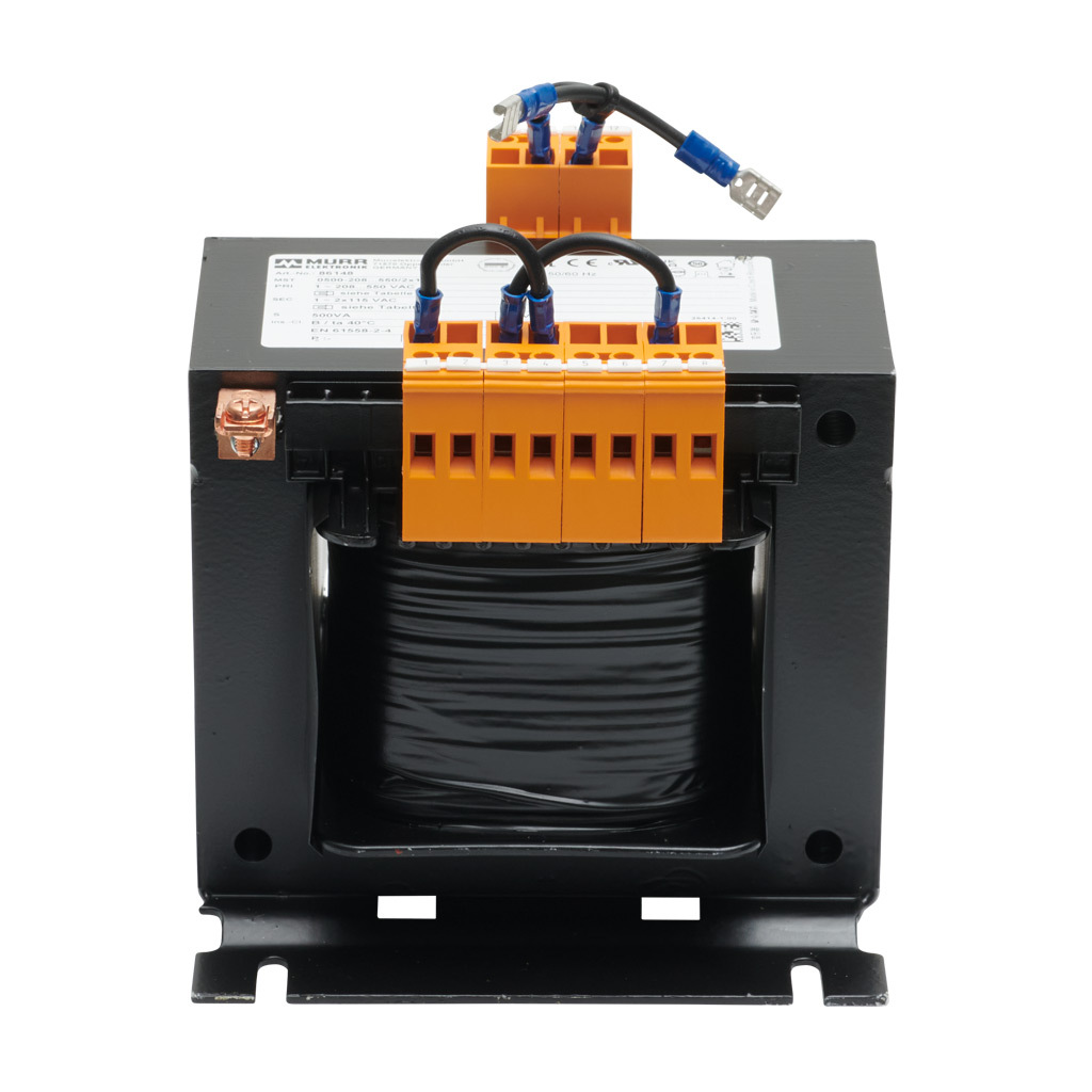 Control Transformer: open core, 500 VA (PN# 86148) | AutomationDirect