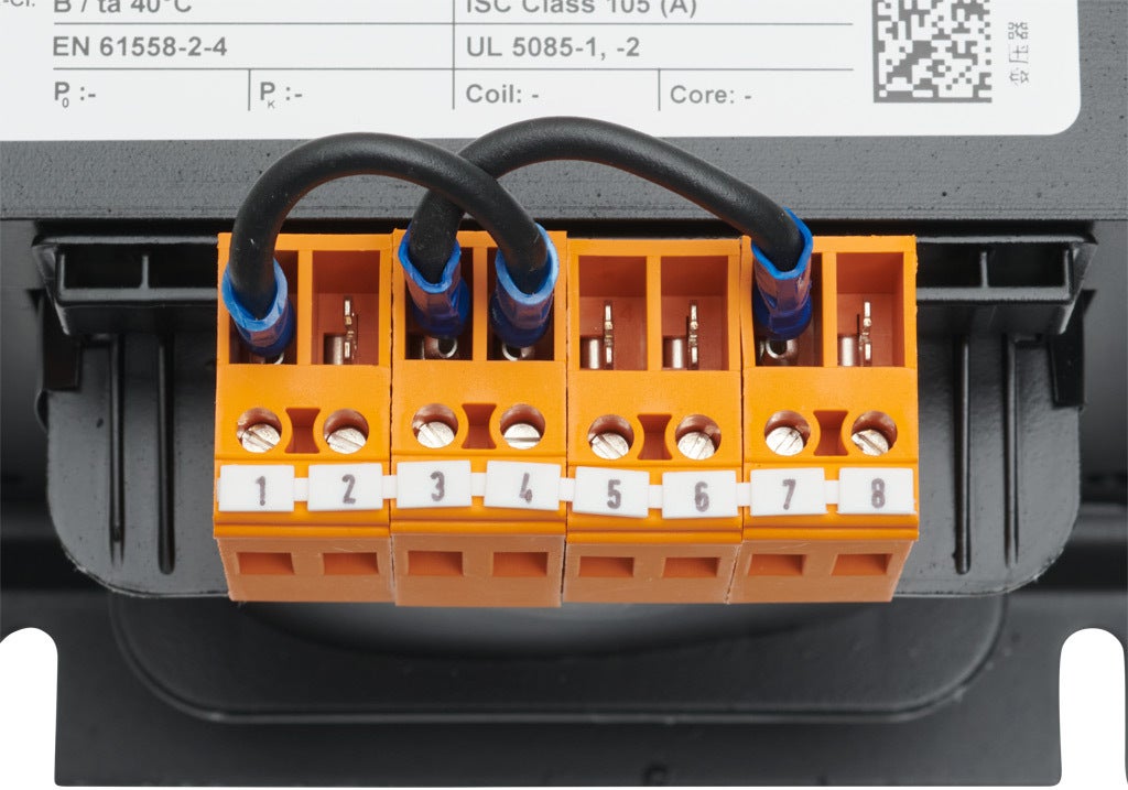 Control Transformer: open core, 630VA (PN# 86149) | AutomationDirect
