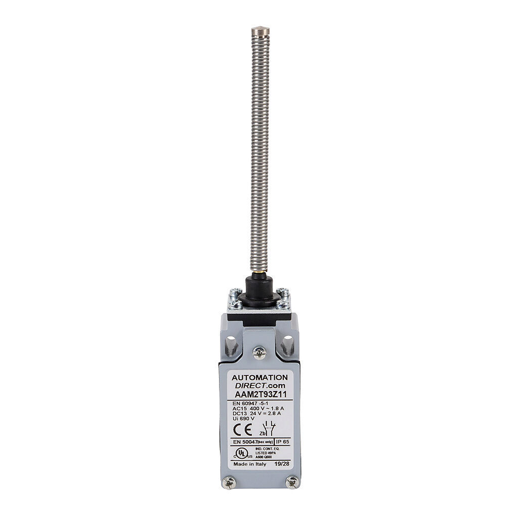 Limit Switch: 360 degree stainless steel spring (PN# AAM2T93Z11