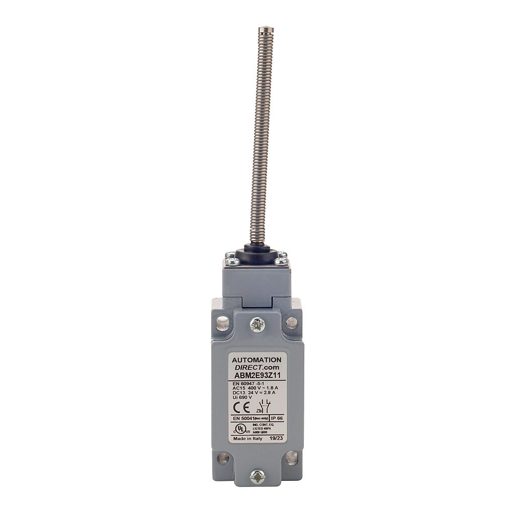 Limit Switch: 360 degree stainless steel spring (PN# ABM2E93Z11