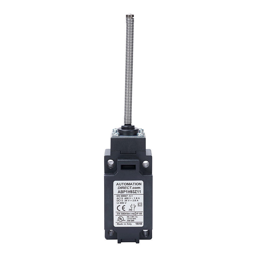 Limit Switch: 360 degree stainless steel spring (PN# ABP1H93Z11