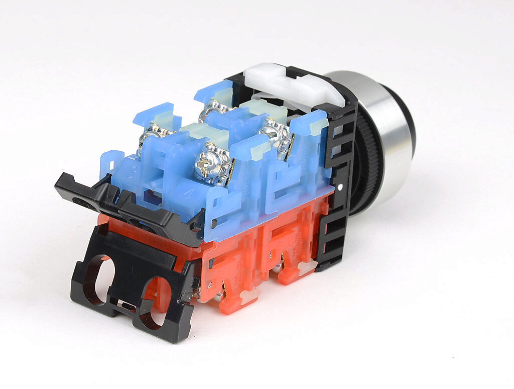 Selector Switch: maintained, 22mm, 3-pos, key operator (PN# AR22JR