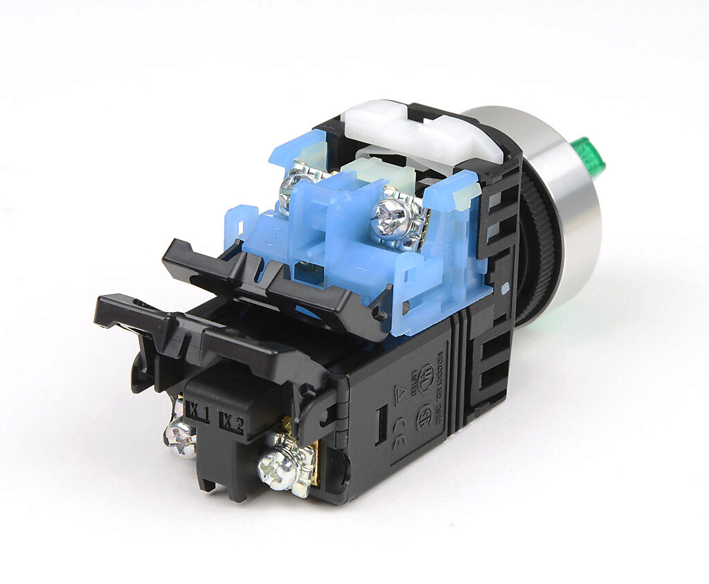 Selector Switch: maintained, 22mm, 2-pos, knob operator (PN