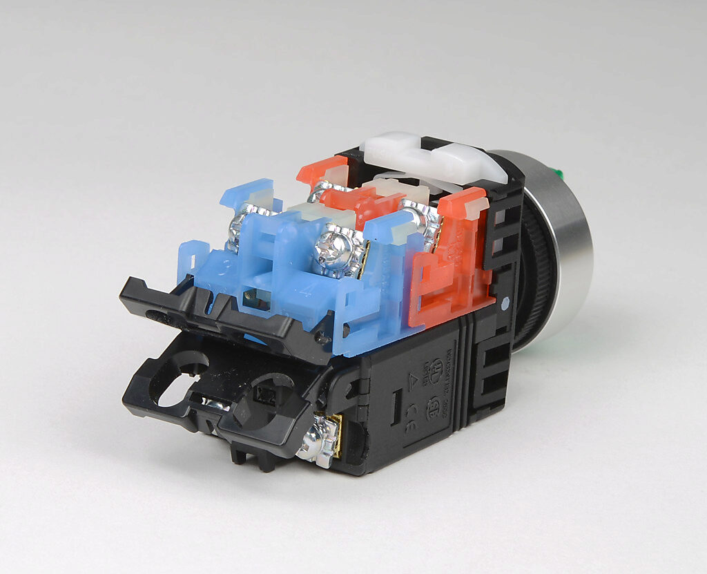 Selector Switch: maintained, 22mm, 3-pos, knob operator (PN