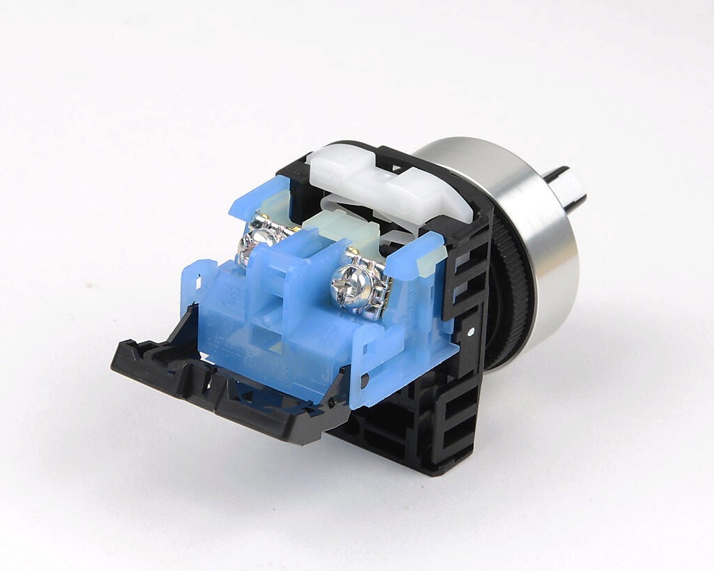 Selector Switch: maintained, 22mm, 2-pos, lever operator (PN