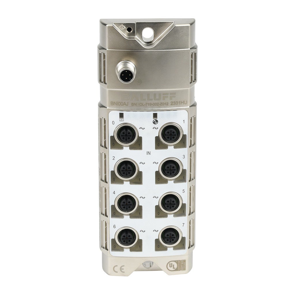 Temperature/analog IO-Link Hub: up to (8) analog input channel(s