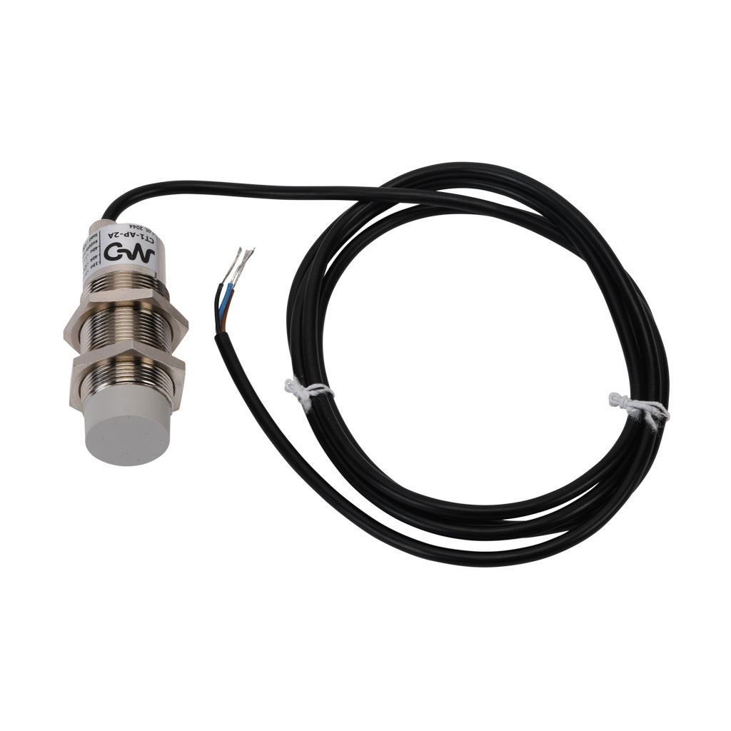 Capacitive Proximity Sensor: 30mm diameter x 71mm body, 20mm range