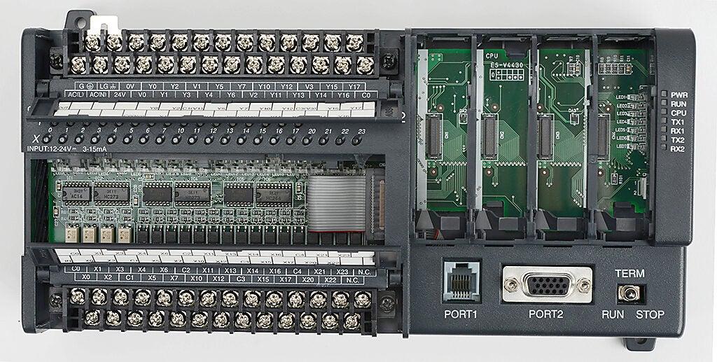 DirectLOGIC PLC: 20-pt in, 16-pt out, serial ports, (programmable